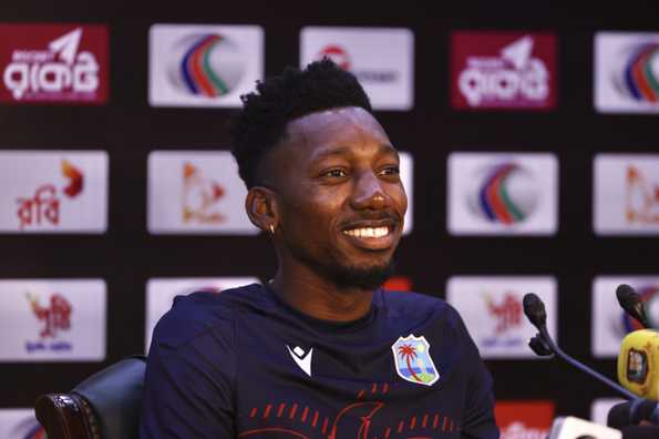 Khary Pierre had an excellent outing in the 1st ODI.