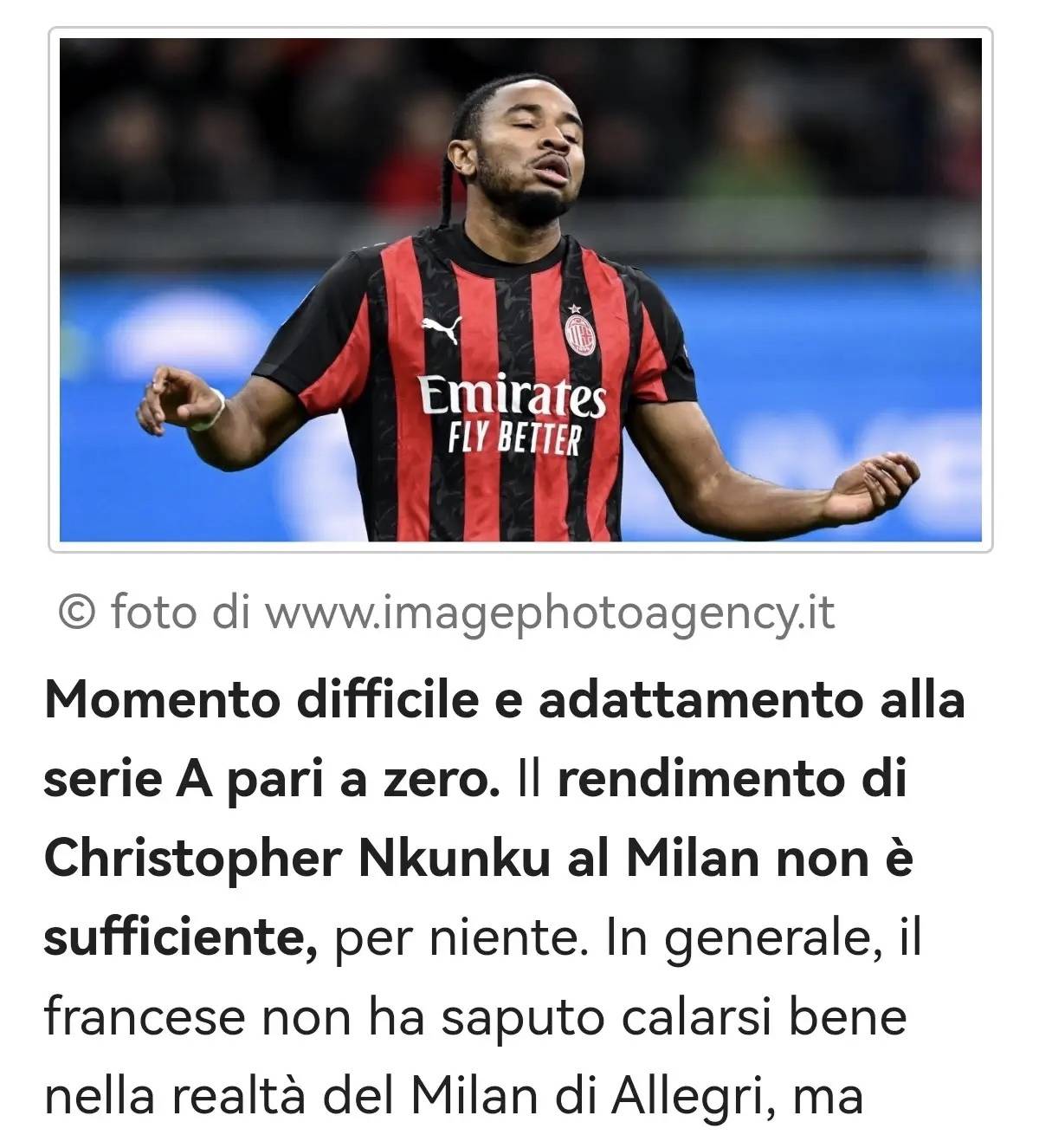 การอภิปรายสื่อในเซเรียอา: การเซ็นสัญญาที่มีราคาสูงของมิลานอย่าง Nkunku ยังไม่สามารถทำประตูในลีกได้เลยในฤดูกาลนี้ – ปัญหาอยู่ที่ตรงไหนกันแน่? แอสซิสต์ ฤดูกาล เชลซี